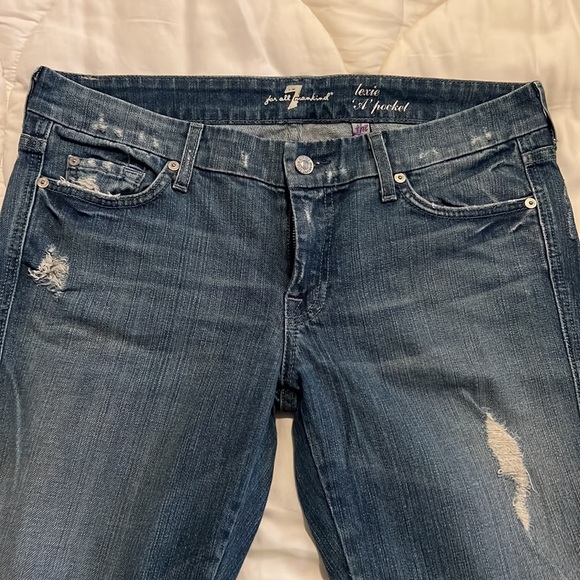 7 For All Mankind Lexie ‘A’ Pocket Jeans 💜 - Picture 5 of 8